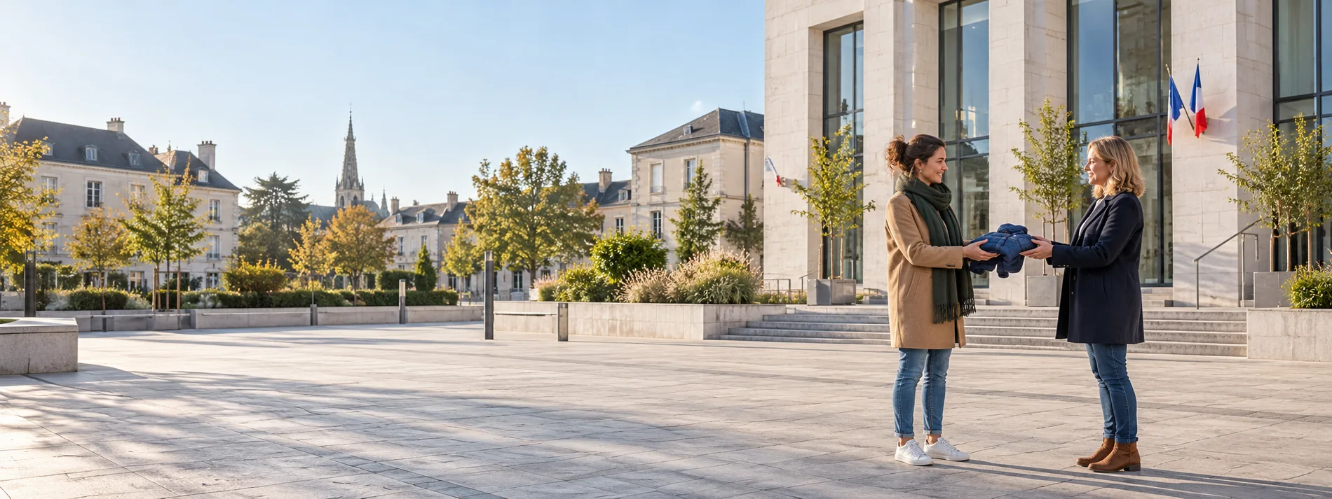 Un objet qui passe d’une personne à une autre